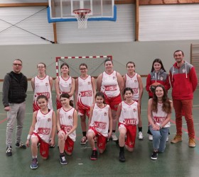 Remise des maillots U15 Filles US Ploeren Basket